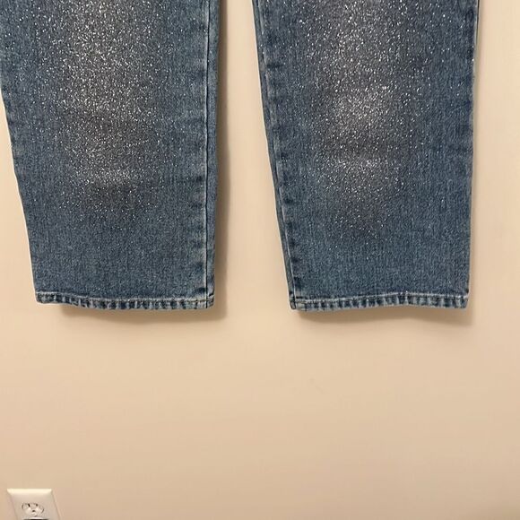 New York & Company glittery ladies size 10 jeans. - Picture 3 of 6